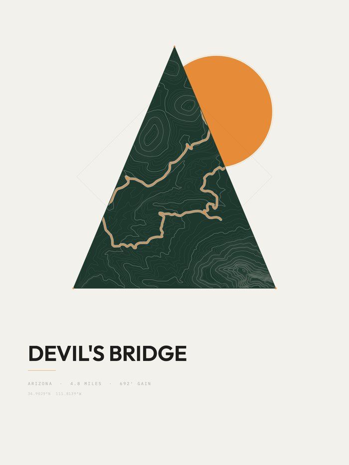 Devil's Bridge Summit print