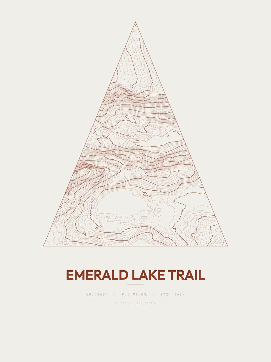 Emerald Lake Peak print