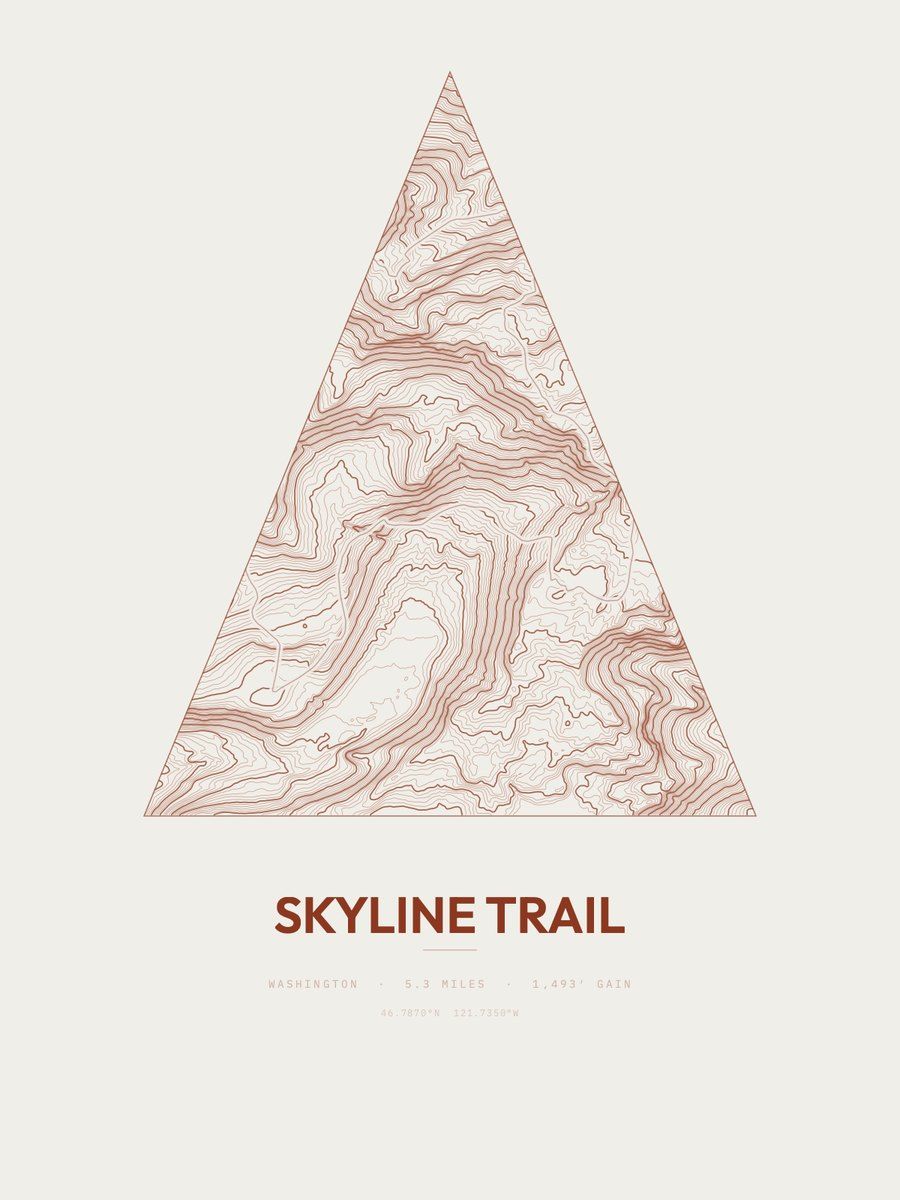 Skyline Trail Peak print