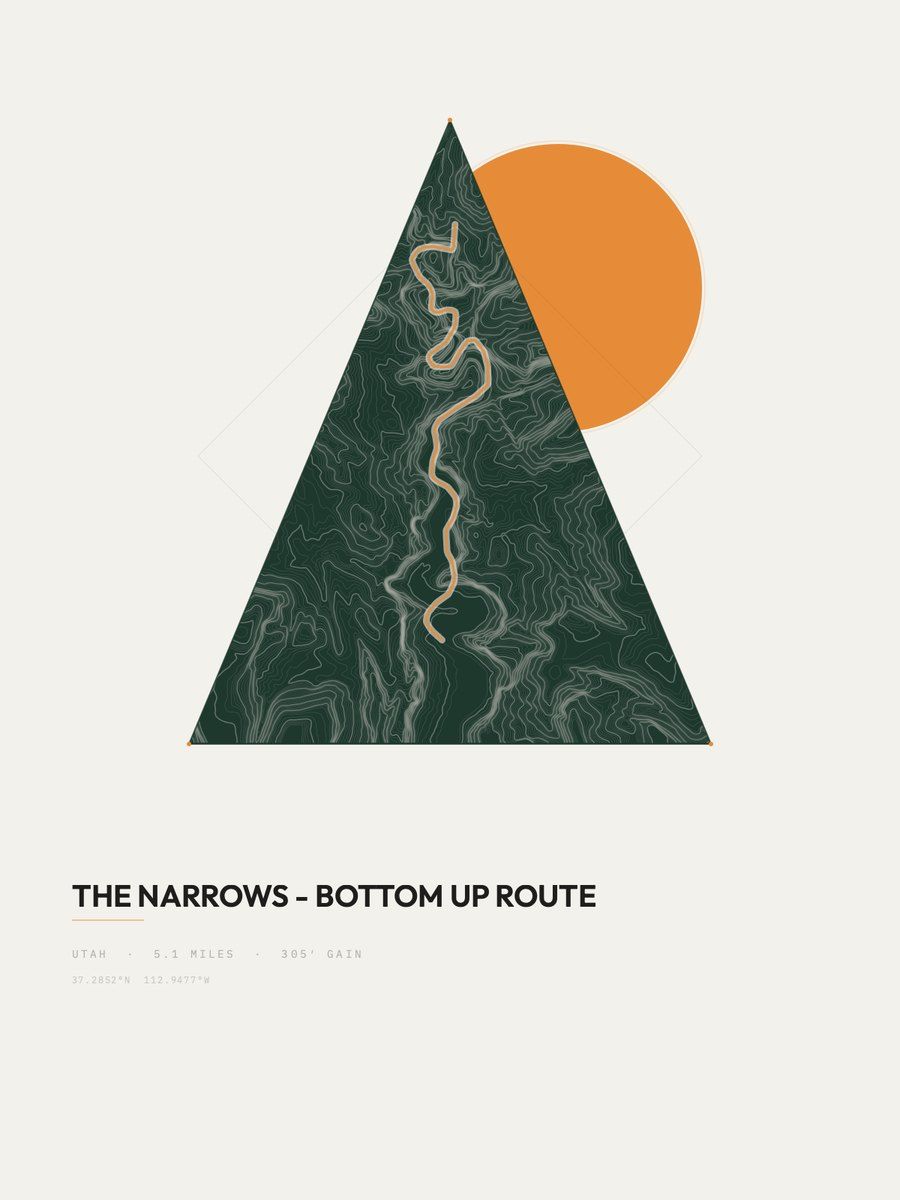 The Narrows Summit print